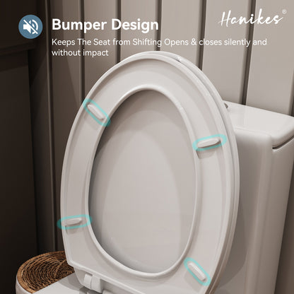 1-Piece 1.1/1.6 GPF Dual Flush Elongated High Efficiency WaterSense Toilet in Glossy White, Seat Included