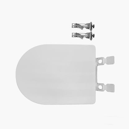 Round Plastic Toilet Seat in White for AR03 Series, Soft Close
